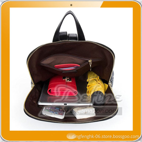 Casual Leather Women Shoulder School Bag